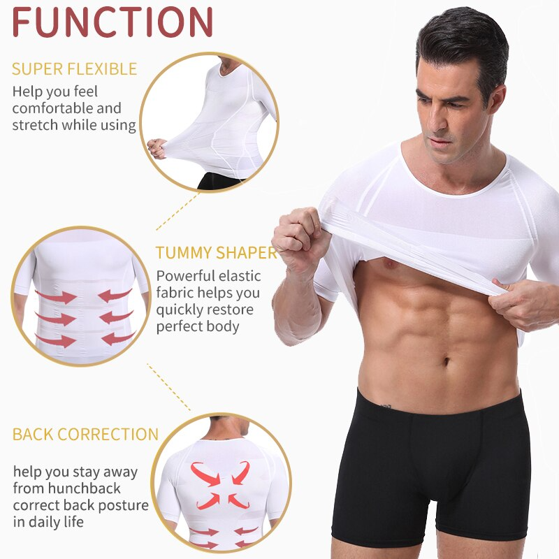 Posture Pro  Fix™ Men's Shaper T-Shirt